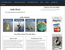 Tablet Screenshot of jadehunt.com